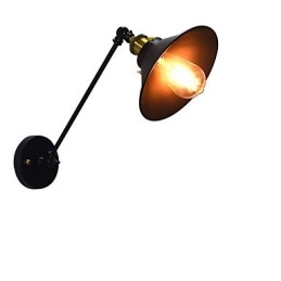 Buzz Wand Eisen Wandlampe Dumme schwarze Lichtschwertlampe an der Wand