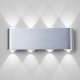 Moderne Licht Aluminium Unterputz Wandleuchte Integrierte