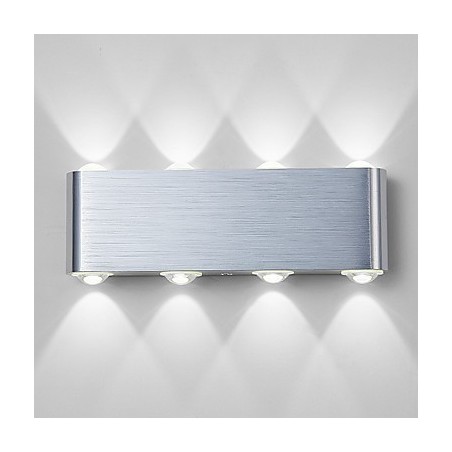 Moderne Licht Aluminium Unterputz Wandleuchte Integrierte