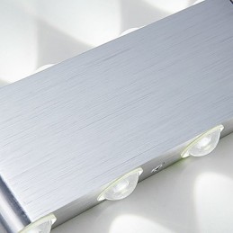 Moderne Licht Aluminium Unterputz Wandleuchte Integrierte