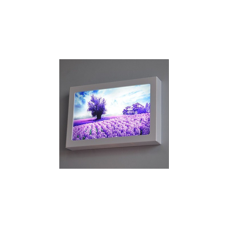 Integrierte moderne zeitgenössische moderne zeitgenössische Malerei-Funktion für Ambient Light Wandleuchten