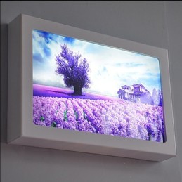 Integrierte moderne zeitgenössische moderne zeitgenössische Malerei-Funktion für Ambient Light Wandleuchten