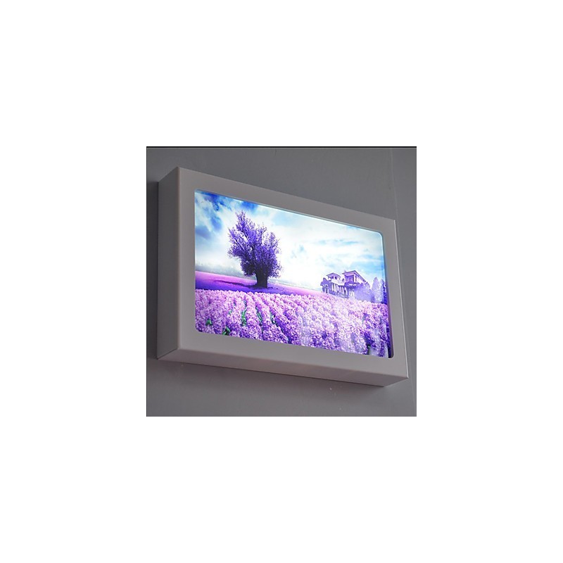 Integrierte moderne zeitgenössische moderne zeitgenössische Malerei-Funktion für Ambient Light Wandleuchten