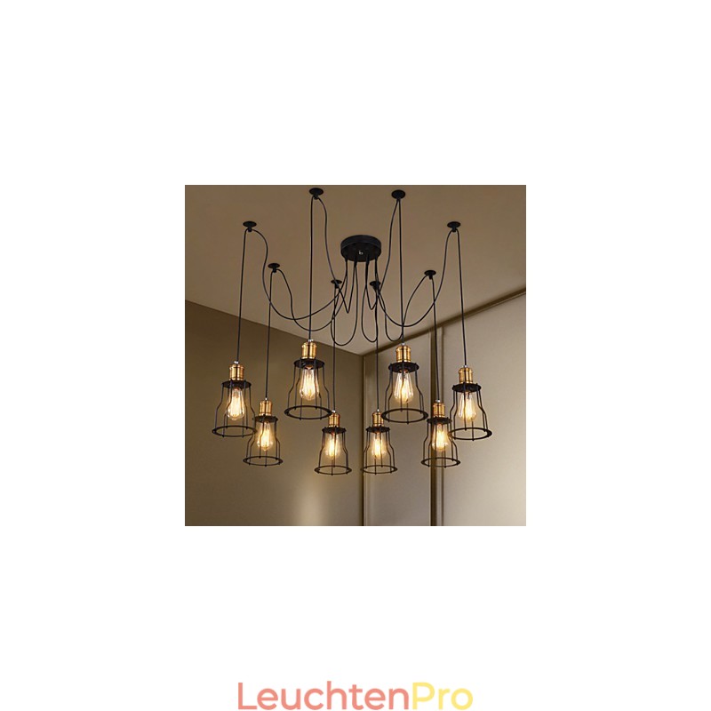 Country Designers Malerei Metall Kronleuchter