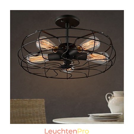 Die amerikanische Country Industrial Designer Lampe personalisierte Lampe europäischen Retro Fan Deckenleuchten Die amerikanische Country Industrial Designer Lampe personalisierte Lampe europäischen Retro Fan Deckenleuchten