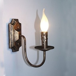 Antike Wandleuchte Kerzenform Einfache Korridor Balkonlampe Wandleuchte