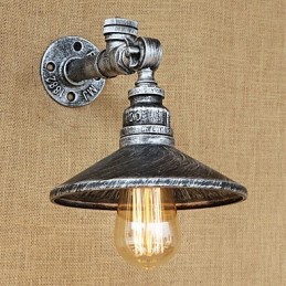 Rustikale Lodge Land Retro Malerei Funktion für Mini Stil Umgebungs Licht Wandleuchten Wand