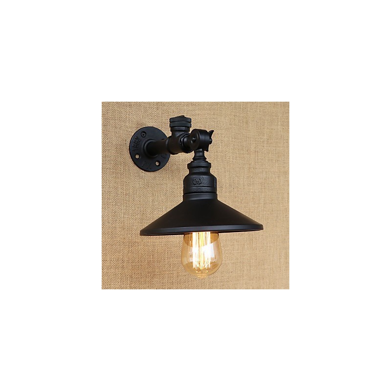 Rustikale Lodge Land Retro Malerei Funktion für Mini Stil Umgebungs Licht Wandleuchten Wand