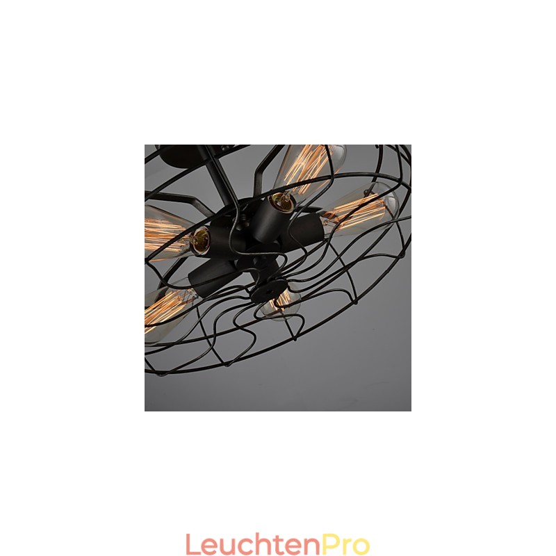 Die amerikanische Country Industrial Designer Lampe personalisierte Lampe europäischen Retro Fan Deckenleuchten