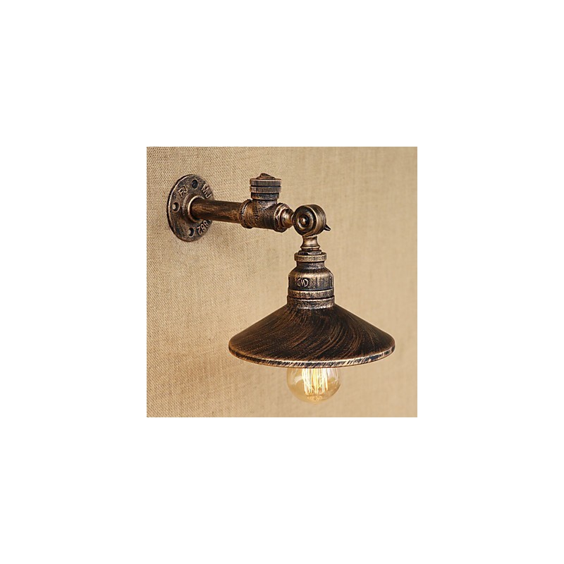 Rustikale Lodge Land Retro Malerei Funktion für Mini Stil Umgebungs Licht Wandleuchten Wand