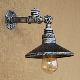 Rustikale Lodge Land Retro Malerei Funktion für Mini Stil Umgebungs Licht Wandleuchten Wand