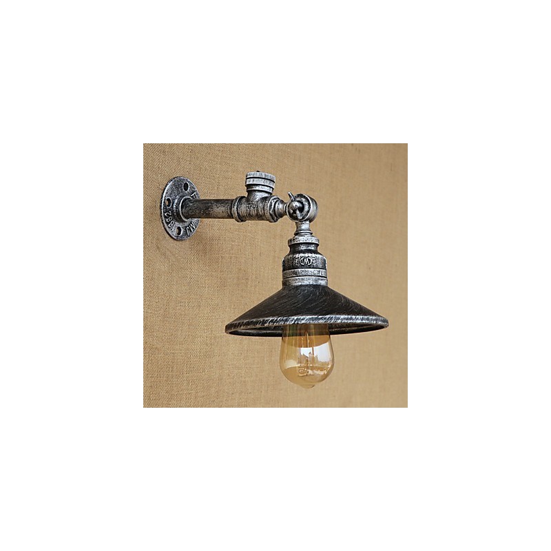 Rustikale Lodge Land Retro Malerei Funktion für Mini Stil Umgebungs Licht Wandleuchten Wand