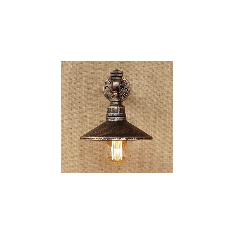 Rustikale Lodge Land Retro Malerei Funktion für Mini Stil Umgebungs Licht Wandleuchten Wand