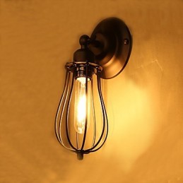 Traditionelle klassische rustikale Lodge Country-Malerei-Funktion für Swing Arm Ambient Light Wandleuchten Wandleuchte