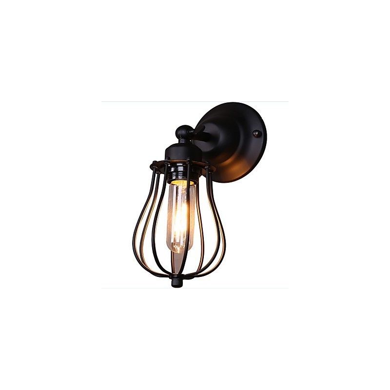 Traditionelle klassische rustikale Lodge Country-Malerei-Funktion für Swing Arm Ambient Light Wandleuchten Wandleuchte