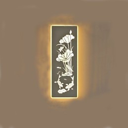 Integrierte moderne zeitgenössische moderne zeitgenössische Malerei-Funktion für Ambient Light Wandleuchten