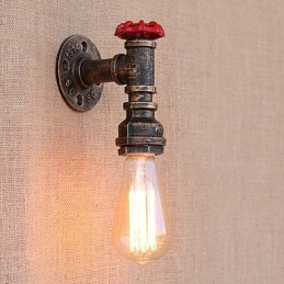 Country Retro Painting Feature für Mini Style Ambient Light Wandleuchten Wandleuchte