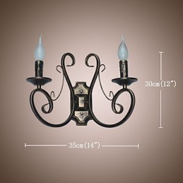 Neu Retro Dachboden Amerikanischen Stil Retro Wand Lampe Schlafzimmer Lampe Wand Lampe