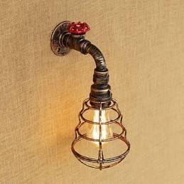 Country Retro Painting Feature für Mini Style Ambient Light Wandleuchten Wandleuchte