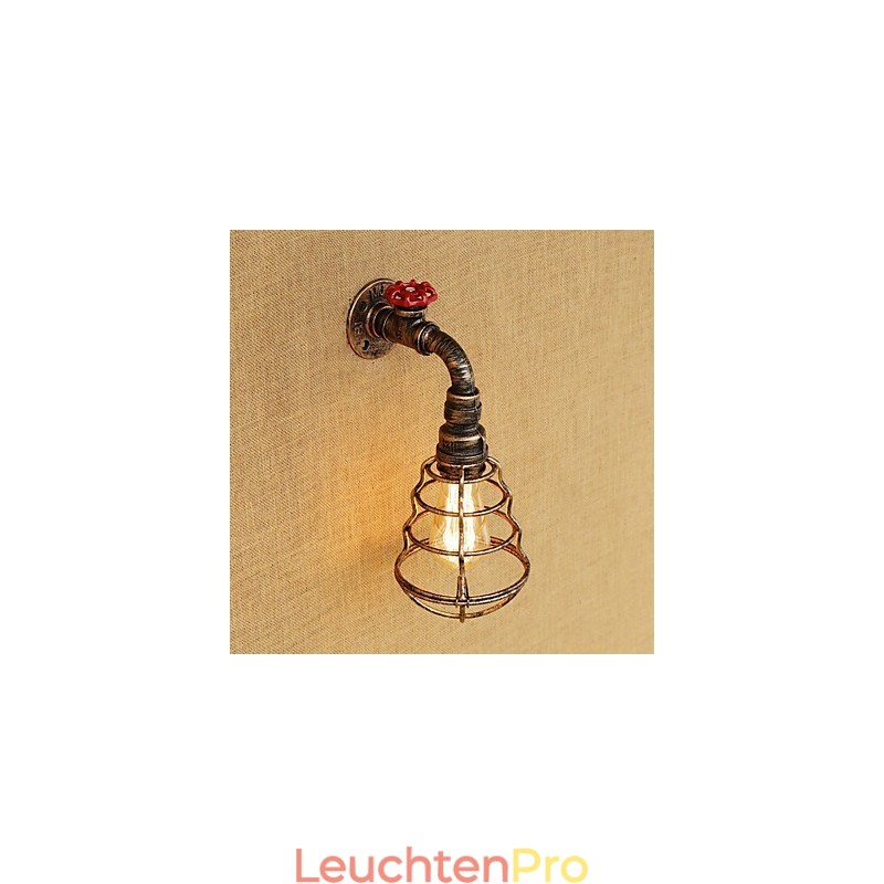 Country Retro Painting Feature für Mini Style Ambient Light Wandleuchten Wandleuchte