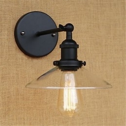 Modernes, zeitgenössisches Country-Retro-Gemälde für die Wand im Mini-Stil mit Umgebungslicht