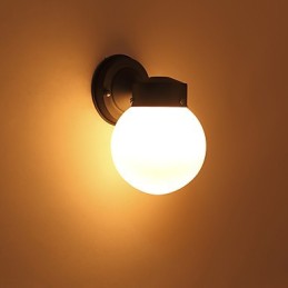 Moderne zeitgenössische Schwarzoxid-Finish-Funktion für Mini-Stil Ambient Light Wandleuchten Wandleuchte