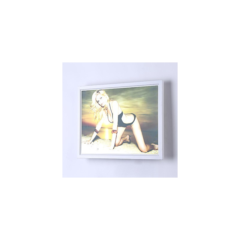 Integrierte moderne zeitgenössische moderne zeitgenössische Malerei-Funktion für Ambient Light Wandleuchten
