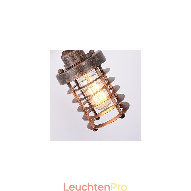 Industrielle Retro Eisen Wandleuchte Kreative Persönlichkeit Lift Pully Wandleuchte