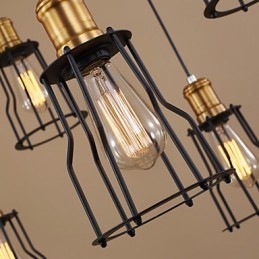 Country Designers Malerei Metall Kronleuchter