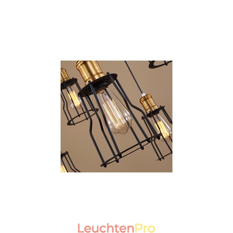 Country Designers Malerei Metall Kronleuchter