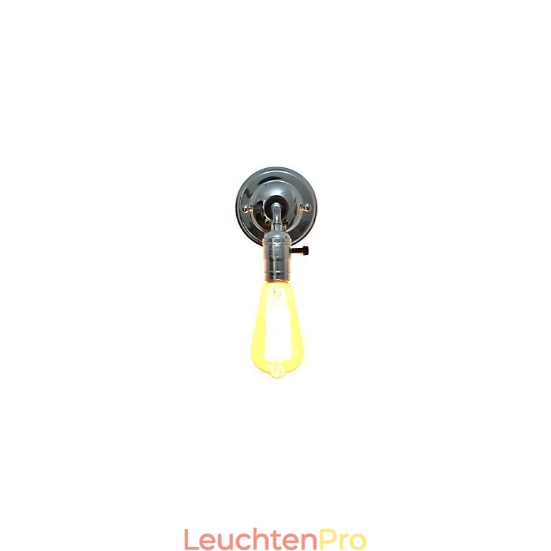 Wandleuchte Wandleuchten Wand Eisen Wandlampe dumm schwarz Lichtschwert Lampe an der Wand