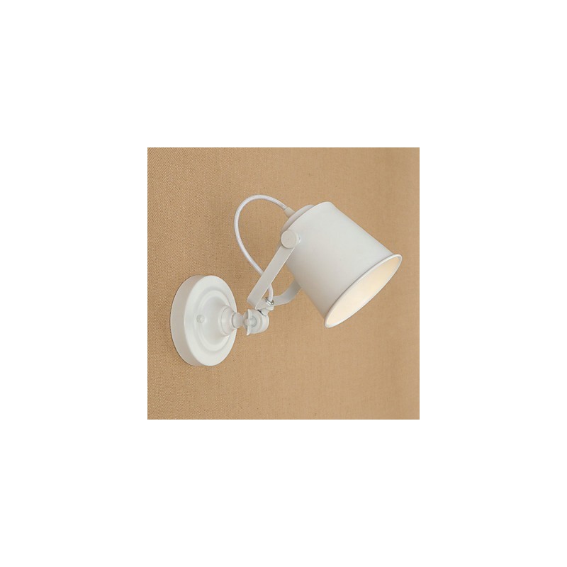 Wandleuchte aus lackiertem Stahl, dumme schwarze amerikanische Kaffeedekoration, Retro-Wandleuchte, Lichtschwertlampe an der Wand