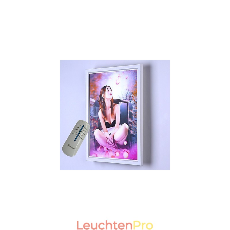 Integrierte moderne zeitgenössische moderne zeitgenössische Malerei-Funktion für Ambient Light Wandleuchten