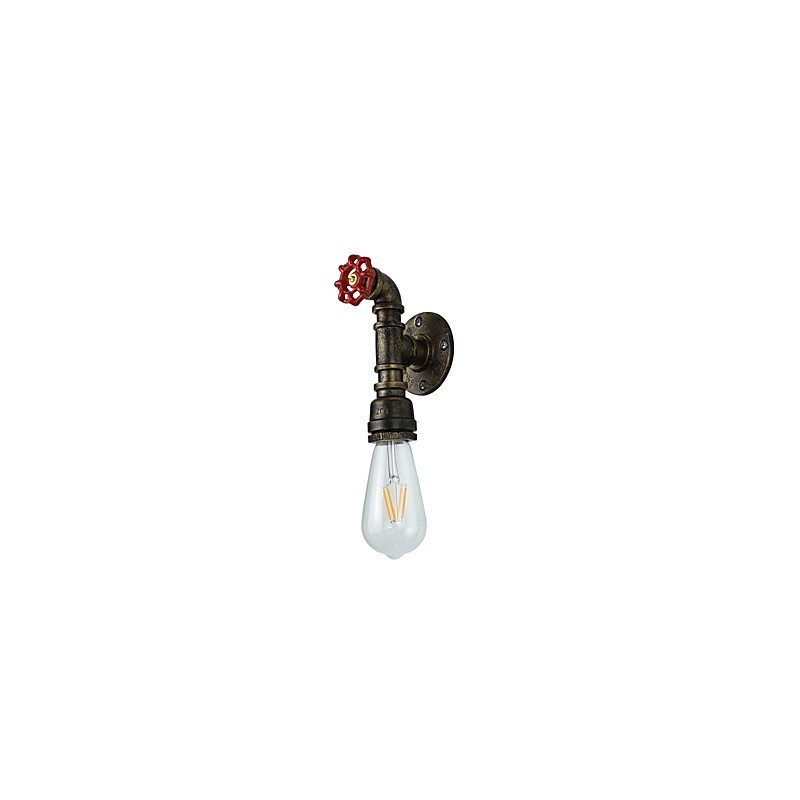 Wandleuchte Wandleuchten Wand Eisen Wandlampe dumme schwarze Lichtschwertlampe an der Wand