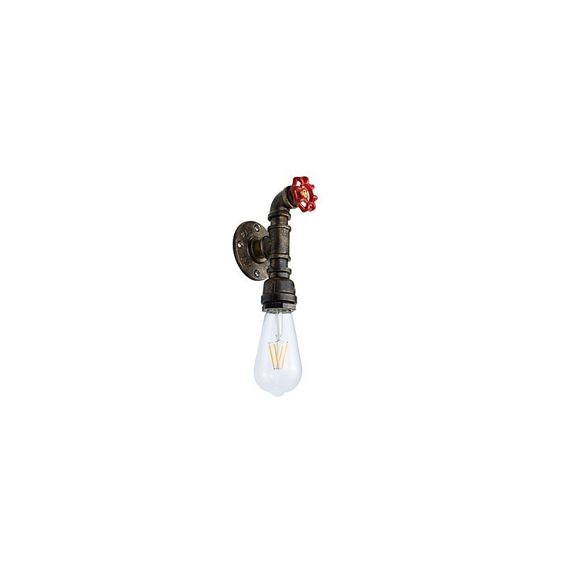 Wandleuchte Wandleuchten Wand Eisen Wandlampe dumme schwarze Lichtschwertlampe an der Wand