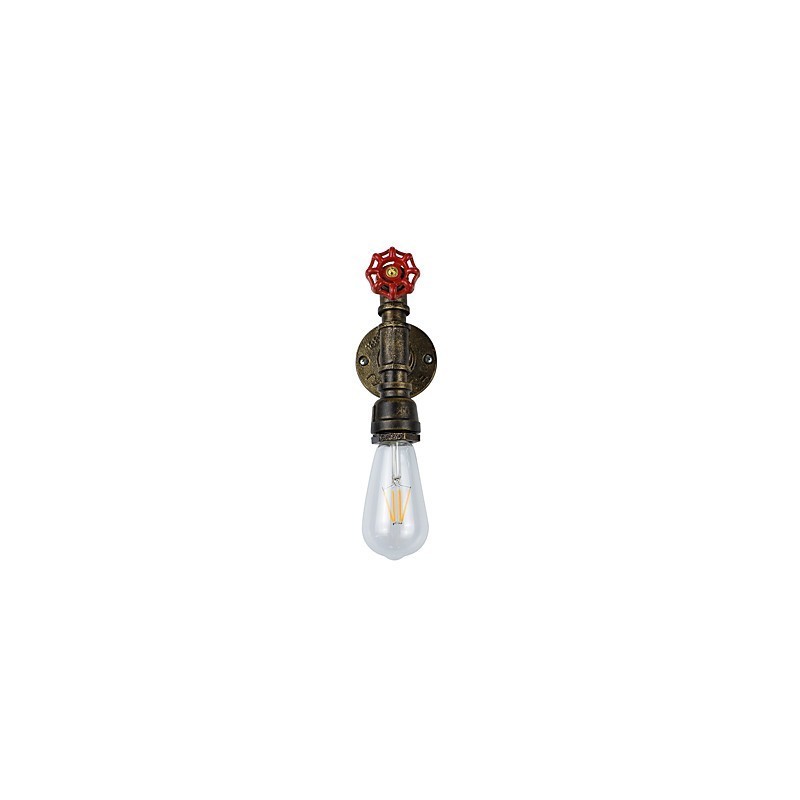 Wandleuchte Wandleuchten Wand Eisen Wandlampe dumme schwarze Lichtschwertlampe an der Wand