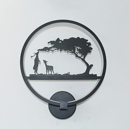 Neuartige Beleuchtung Aluminium Material Wandleuchte Einfache Moderne Wandleuchte Korridor Kunst Lichter Nachttisch Kommerzielle Beleuchtung