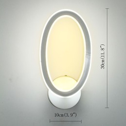 Moderne Originalität Kurze Innen Aluminium Wand Lampe Hintergrund Wand Korridor Lampe Korridor Treppe Veranda Lampe
