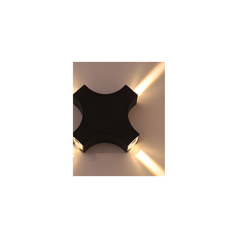 Integrierte einfache Neuheit Country-Funktion für Augenschutz Umgebungslicht Wandleuchten Cross Star Outdoor wasserdichte Hof-Wandlampe