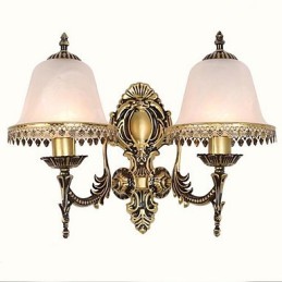 Vintage Galvanisiertes Feature Downlight Wandleuchten Wandleuchte