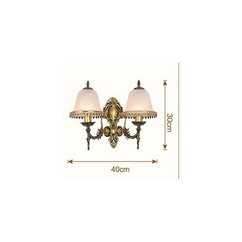 Vintage Galvanisiertes Feature Downlight Wandleuchten Wandleuchte