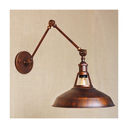 Langer Arm Halb rostig Industriell Retro Nostalgisch Versenkbare Klappwandleuchter Wandleuchte Langer Arm Halb rostig Industriell Retro Nostalgisch Versenkbare Klappwandleuchter Wandleuchte