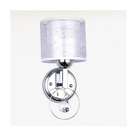 Moderne zeitgenössische galvanisierte Kristall-Wandleuchter mit Uplight Moderne zeitgenössische galvanisierte Kristall-Wandleuchter mit Uplight