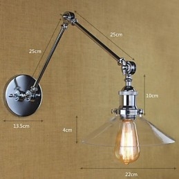 Vintage Country Retro Galvanofunktion für Mini-Stil-Schwingarm-Umgebungslichtschaukel
