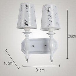 Moderne zeitgenössische galvanisierte Feature Uplight Wandleuchten Wandleuchte