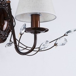 Rustikale Lodge Country Galvanisierte Funktion für Mini-Stil Umgebungslicht Wandleuchten Wandleuchte