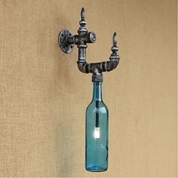 Rustikale Lodge Silber-Funktion für Ambient Light Wandleuchten Wandleuchte