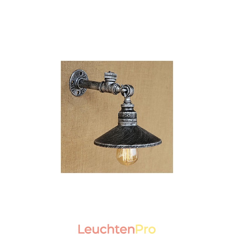 Rustikale Lodge Malerei Funktion für Ambient Light Wandleuchten Wandleuchte Silber