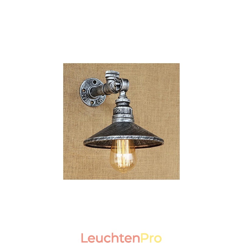 Rustikale Lodge Malerei Funktion für Ambient Light Wandleuchten Wandleuchte Silber