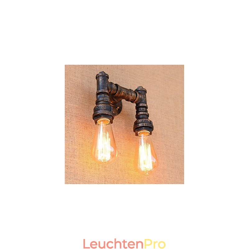 Nostalgie Einfache Wasserpfeife Dekorative Kleine Wandleuchte Wandleuchte